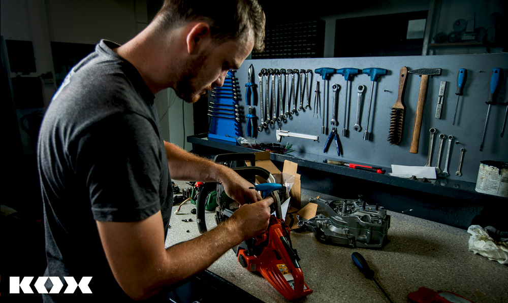 Conseil nettoyez et entretenez la trononneuse