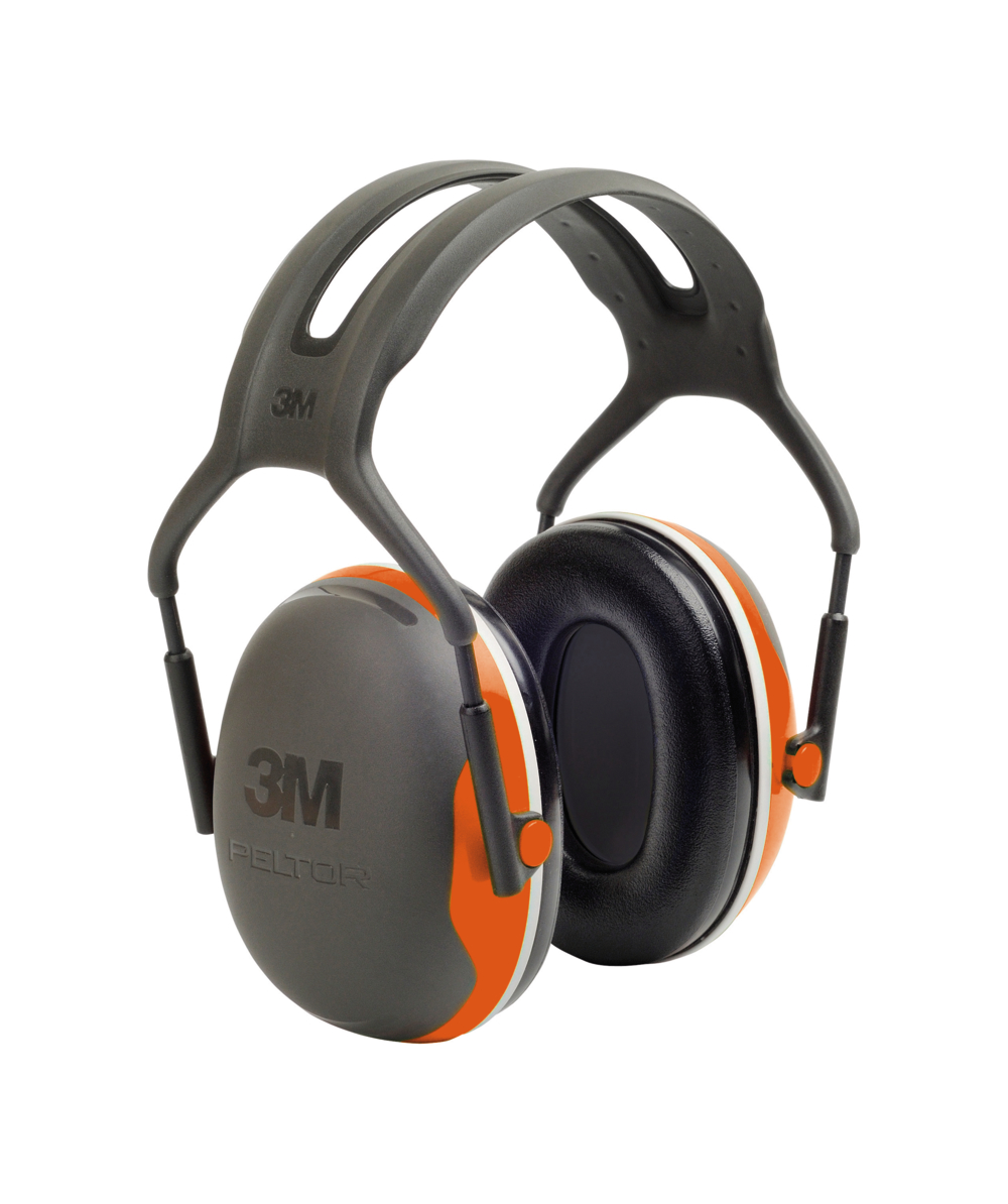 3M™ Peltor™ Protection auditive à coquilles X4 avec serre-tête en jaune/vert