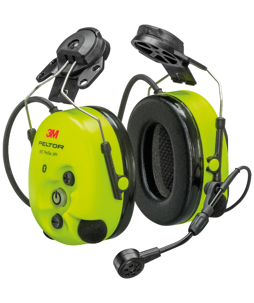 3M Peltor WS ProTac XPI Forestry, avec fixation du casque, vert fluo, SNR31 dB(A), XX74127