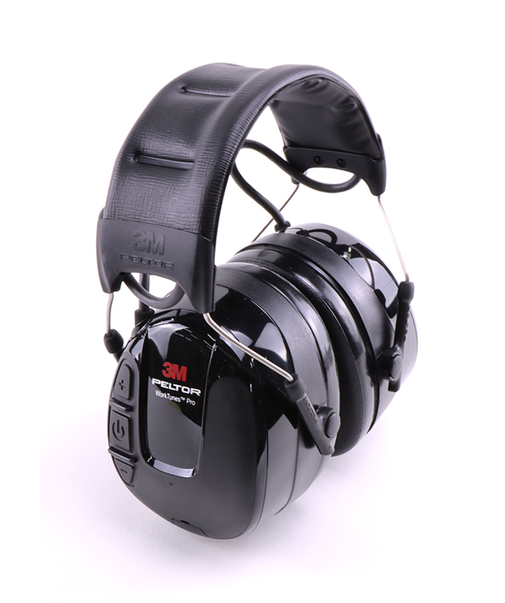 Ecouteurs audio avec protection auditive 3M Peltor. Avec radio FM 