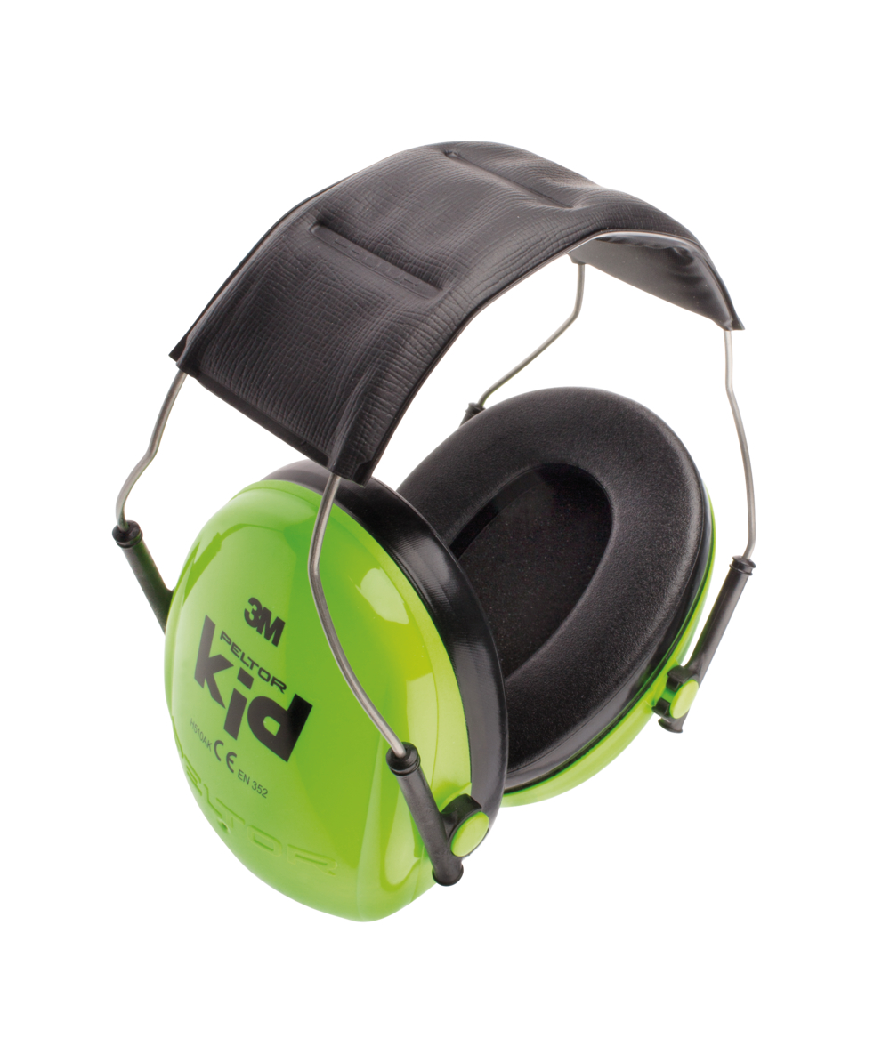 3M Peltor protection auditive pour enfants, en vert fluo, XX74216