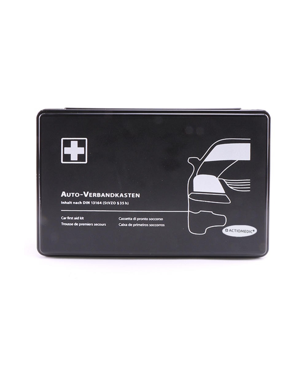 Boîte de secours voiture Actiomedic, avec contenu conforme à la norme DIN 13 164, XX73531-00