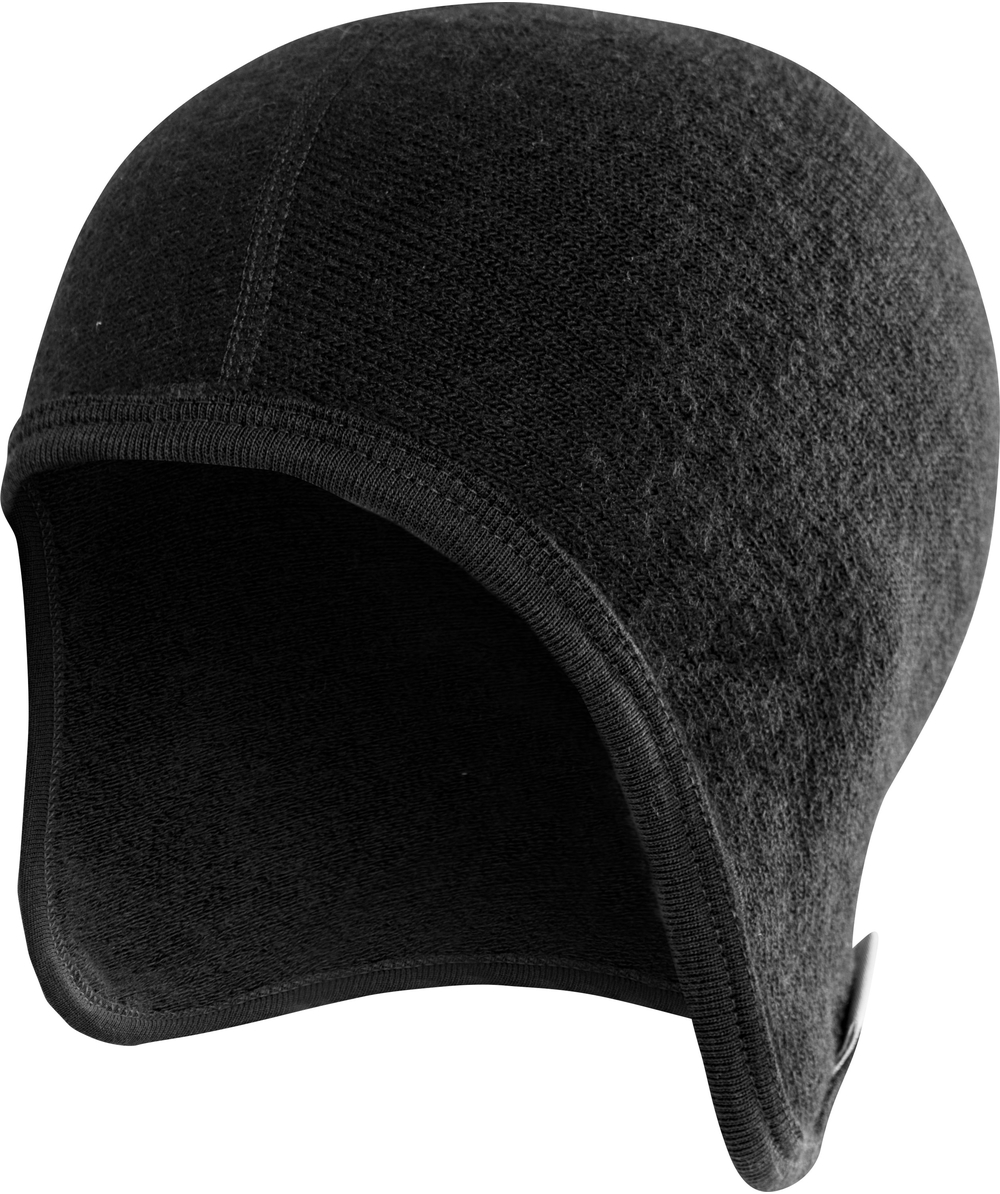 Bonnet pour casque Woolpower 400 noir, XXWP9644S