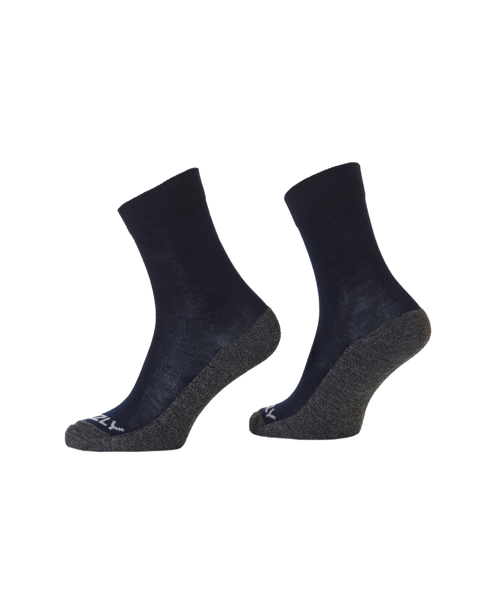 Chaussettes anti-tiques Grizzly Enfant Alaska bleu marine, XX71509