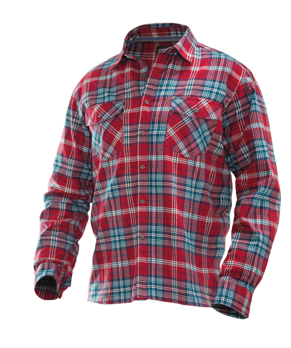 Chemise bucheron flanelle Jobman 5138 rouge, rouge, XXJB5138R