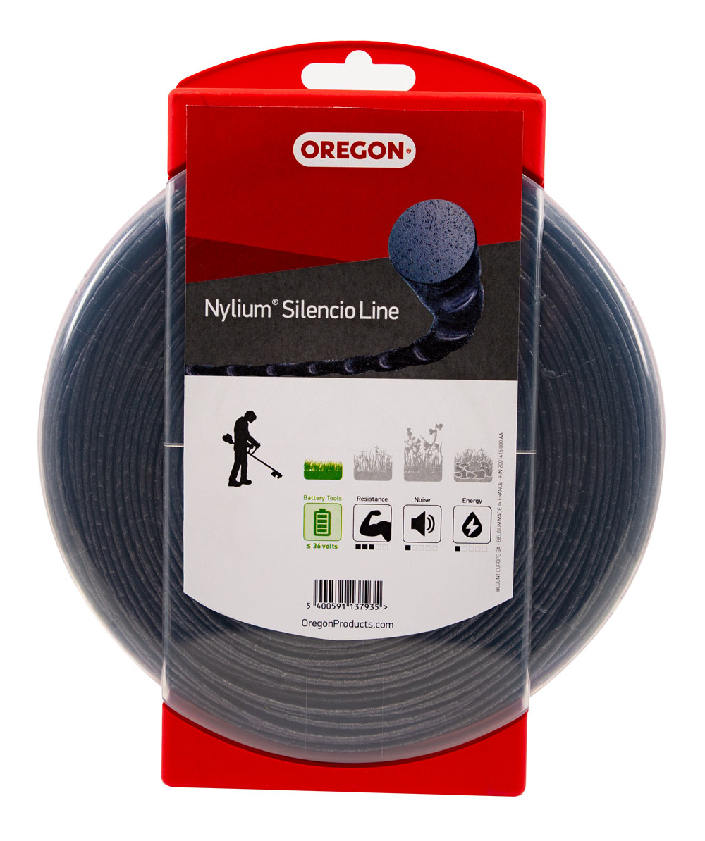 Fil de coupe Oregon Nylium Silencio, Diamtre 3,5 mm, longueur 40 m, Diamtre 3,5 mm, longueur 40 m, 800013