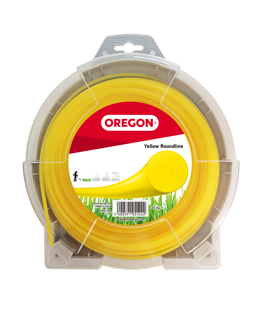 Fil de dbroussailleuse jaune rond / Fil de coupe Yellow Roundline, 69-Y-000