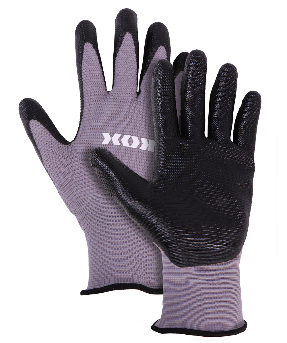Gants de travail / gants de jardinage Flex de KOX, gris, XX75324