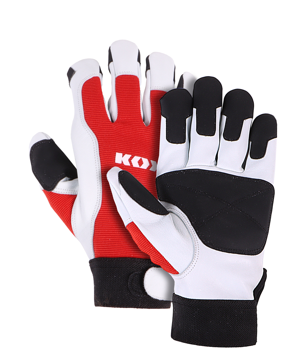 Gants de travail / gants de jardinage Tec de KOX rouge, rouge, XX75317