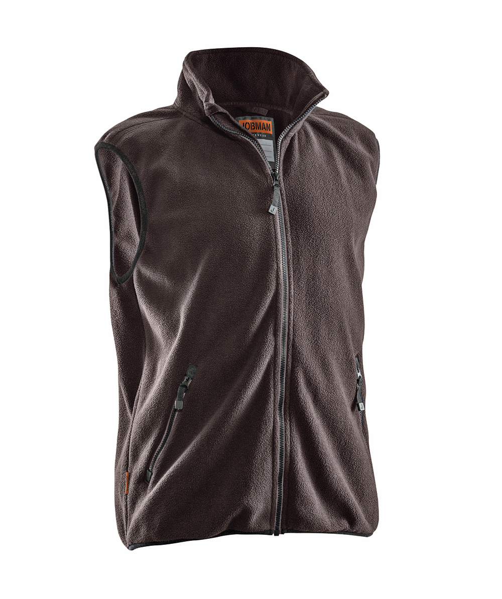 Gilet polaire Jobman 7501 marron, marron, XXJB7501BR