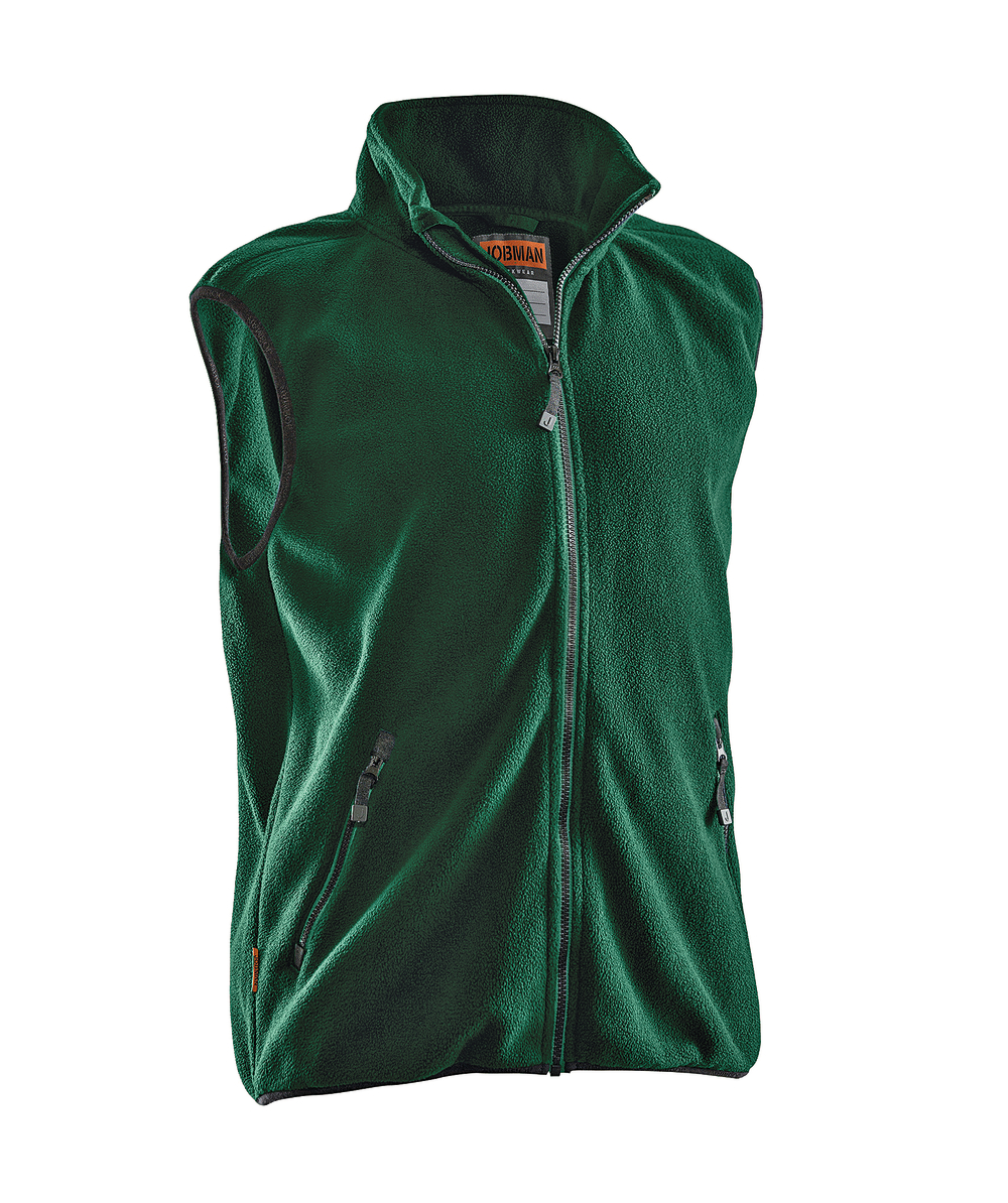 Gilet polaire Jobman 7501 vert, vert, XXJB7501GR