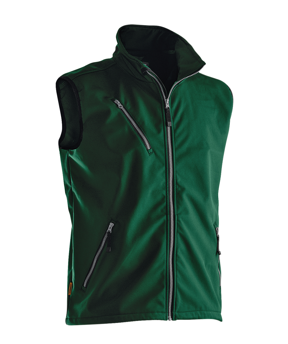 Gilet softshell Jobman 7502 vert, vert, XXJB7502GR