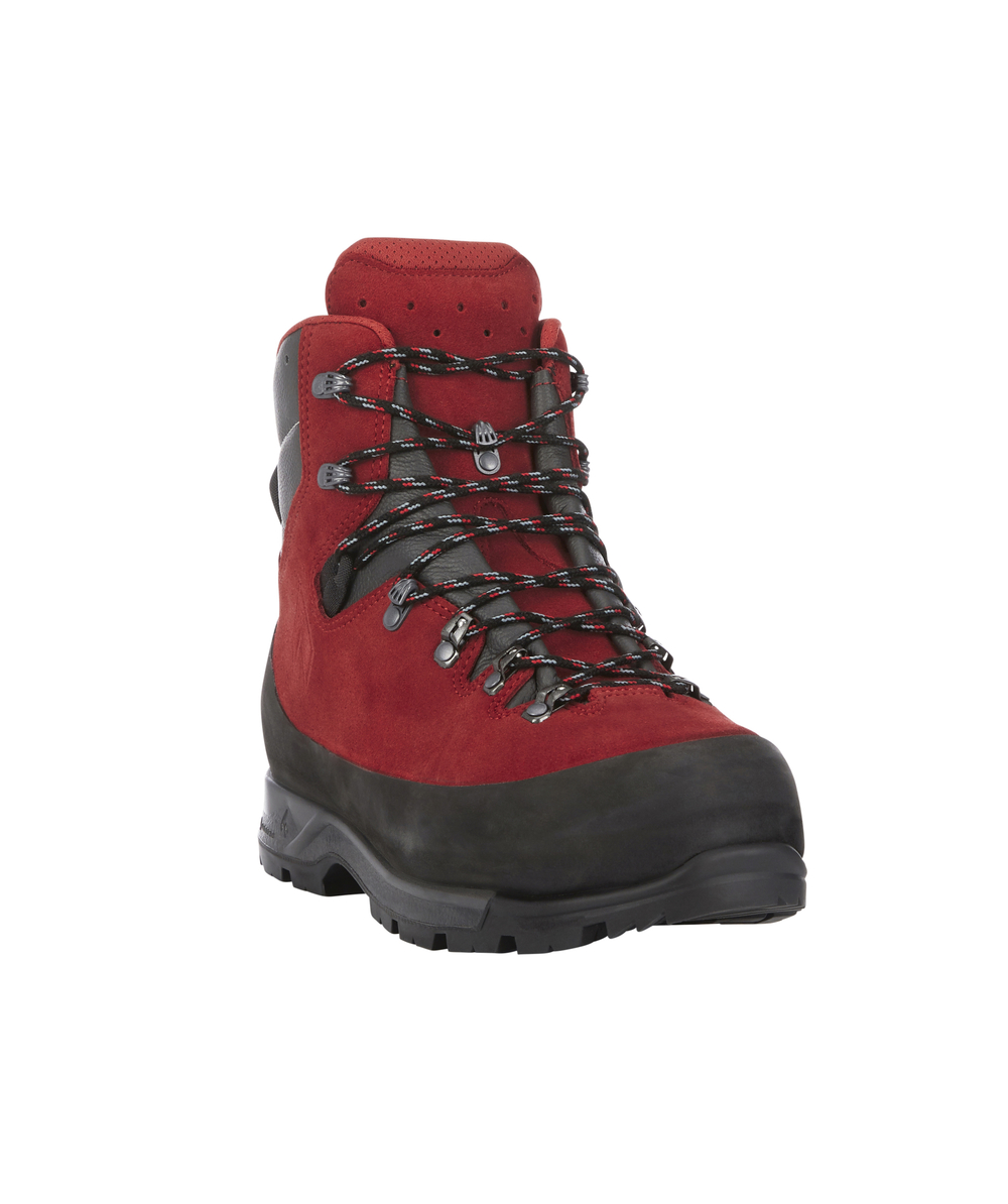 HAIX botte anticoupure Protector Forest 2.1 GTX mid rouge, Protection anti-coupures 2 (24 m / sec.), XX73136