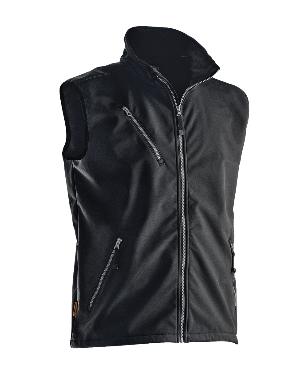 Jobman gilet softshell 7502, noir, XXJB7502S