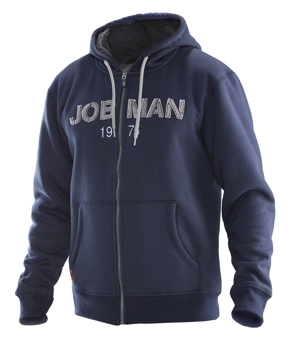 Sweat-shirt à capuche Jobman 5154 Bleu marine