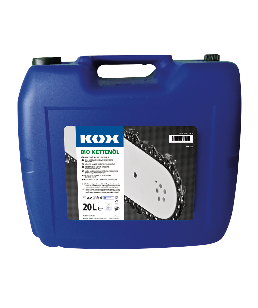 KOX Huile de chane bio, 20 litres, XX9026-20