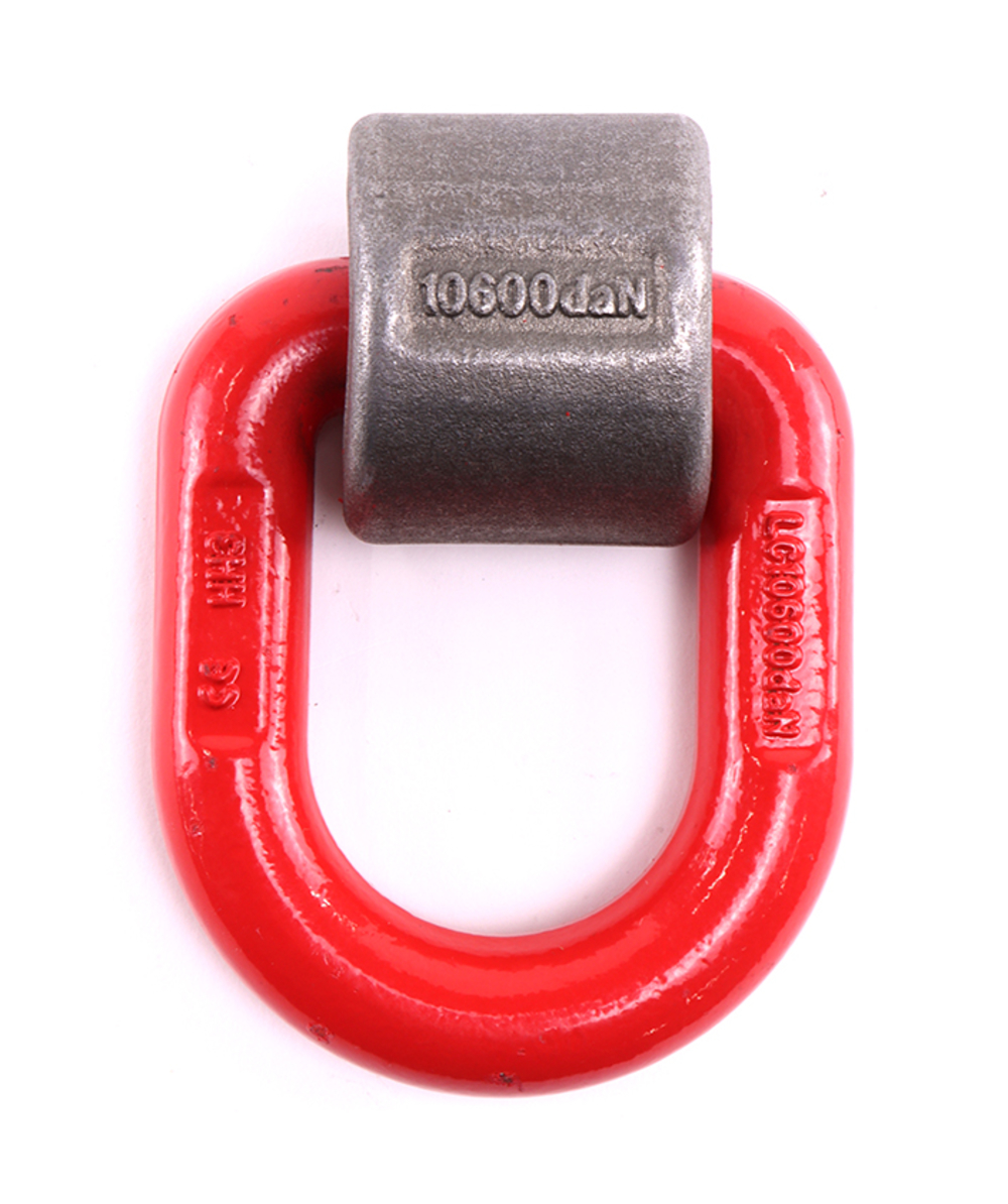 Maillon de bute  souder Force d'arrimage admissible LC : 106 kN, Largeur  : 111 mm, force d'arrimage admissible LC : 106 kN, XXGLZAG-10