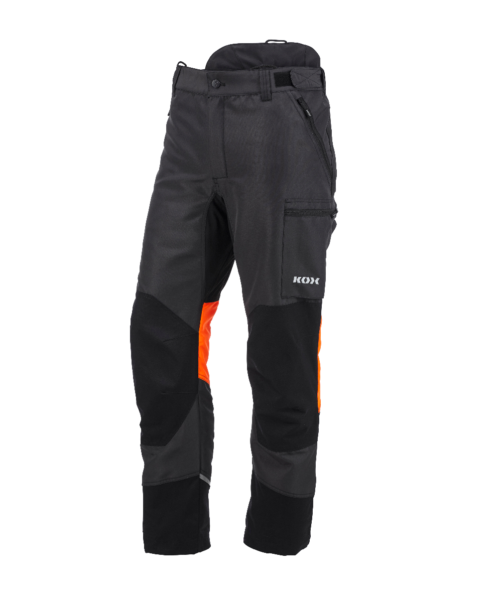 Pantalon anti-coupure KOX Duro 3.0 Anthracite/Orange, XX71232