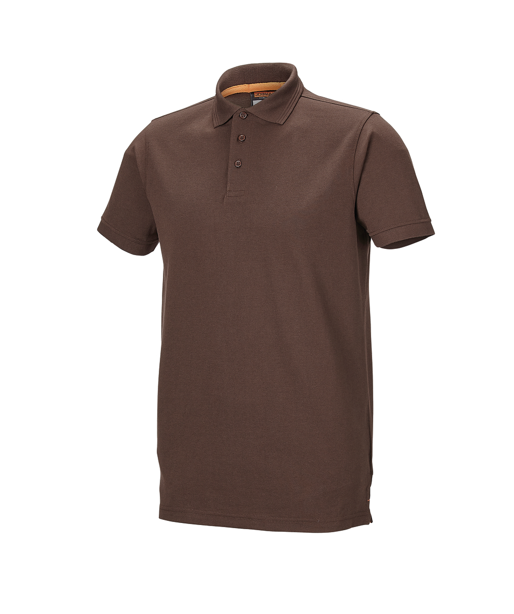 Polo Jobman 5564 marron, Brun, XXJB5564BR