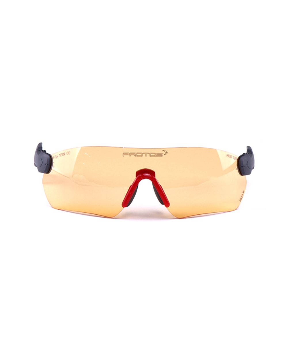 Protos Integral lunettes de protection, orange, XX74334