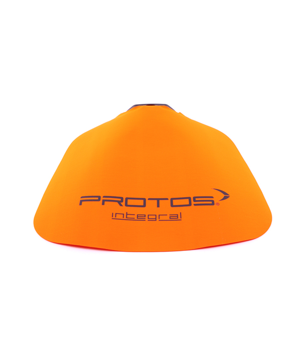 Combiné casque Protos Integral Forest, orange/jaune