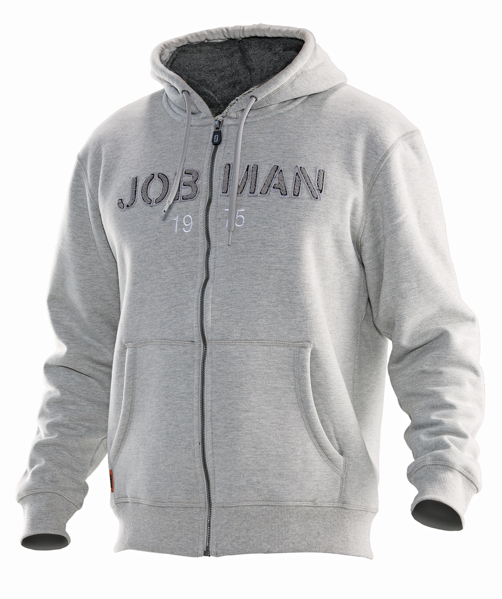 Pull  capuche Jobman 5154 gris, gris, XXJB5154G