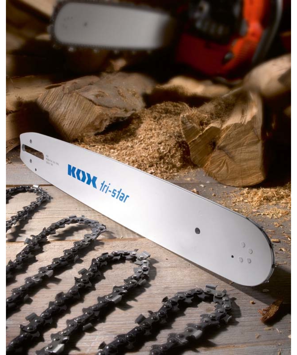 Set KOX Intenz comprend 1 guide et 4 chanes 3/8