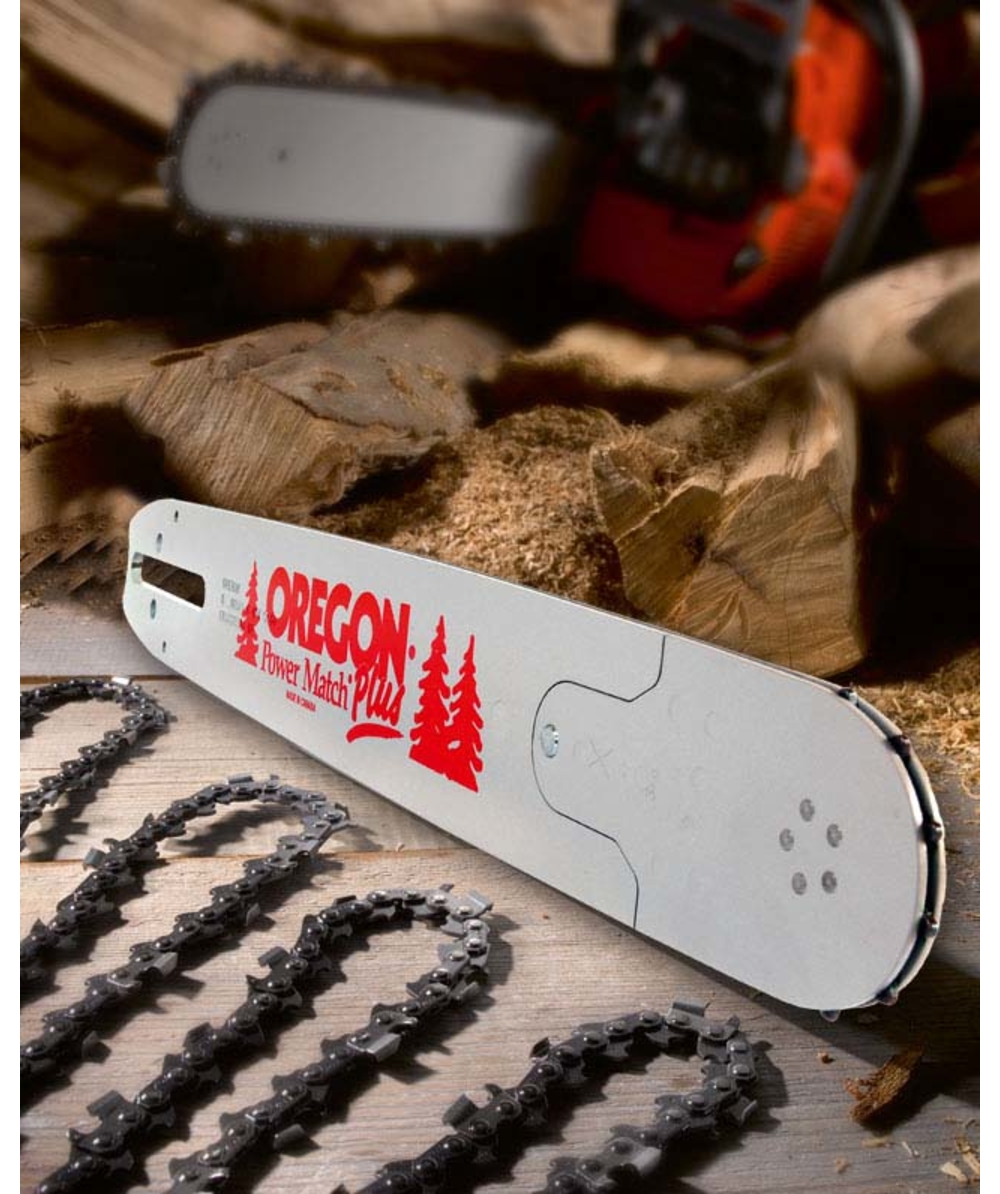 Set Oregon Power Match DuraCut / MultiCut comprend 1 guide et 4 chanes 3/8