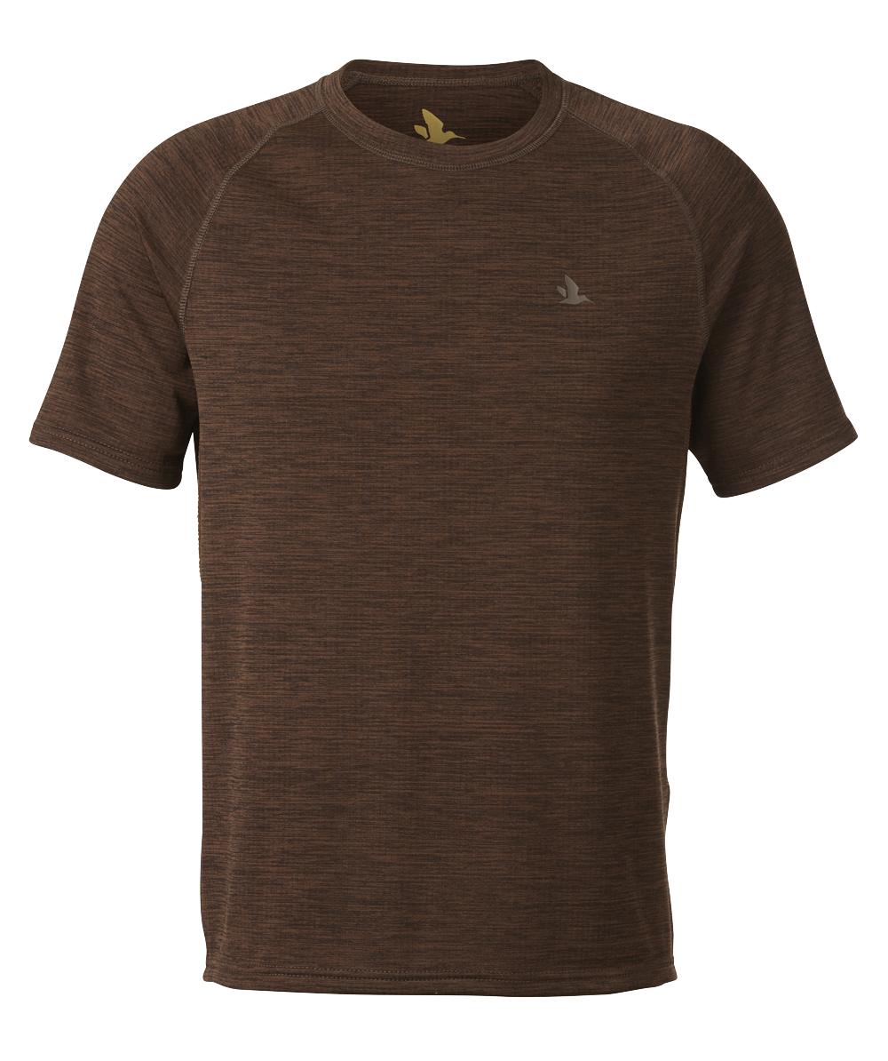 T-shirt fonctionnel Seeland  manches courtes Active marron, marron, XXSL1610105