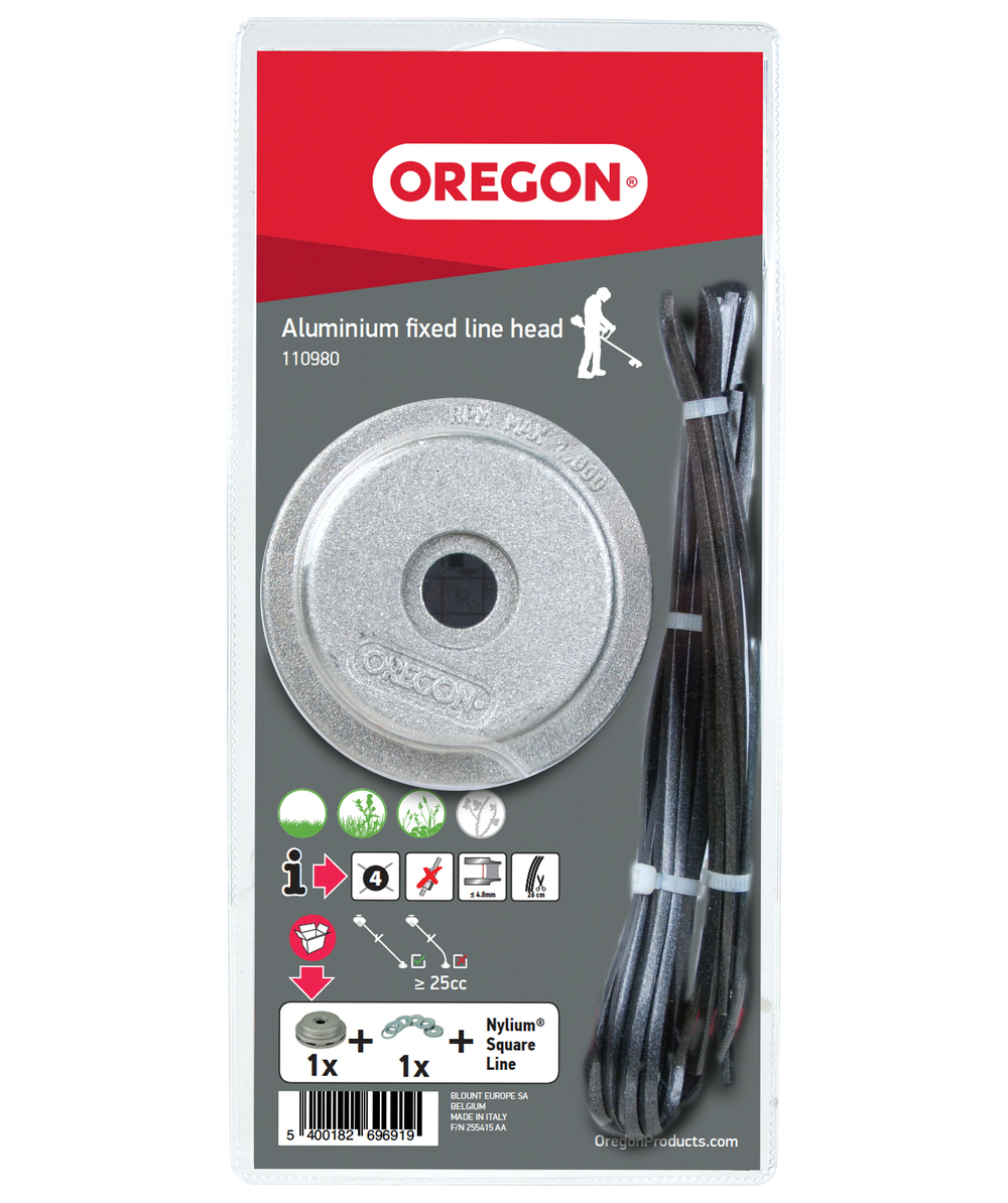 Tte de coupe Oregon Standard Aluminium Dbroussailleuse & coupe-bordures, 110980
