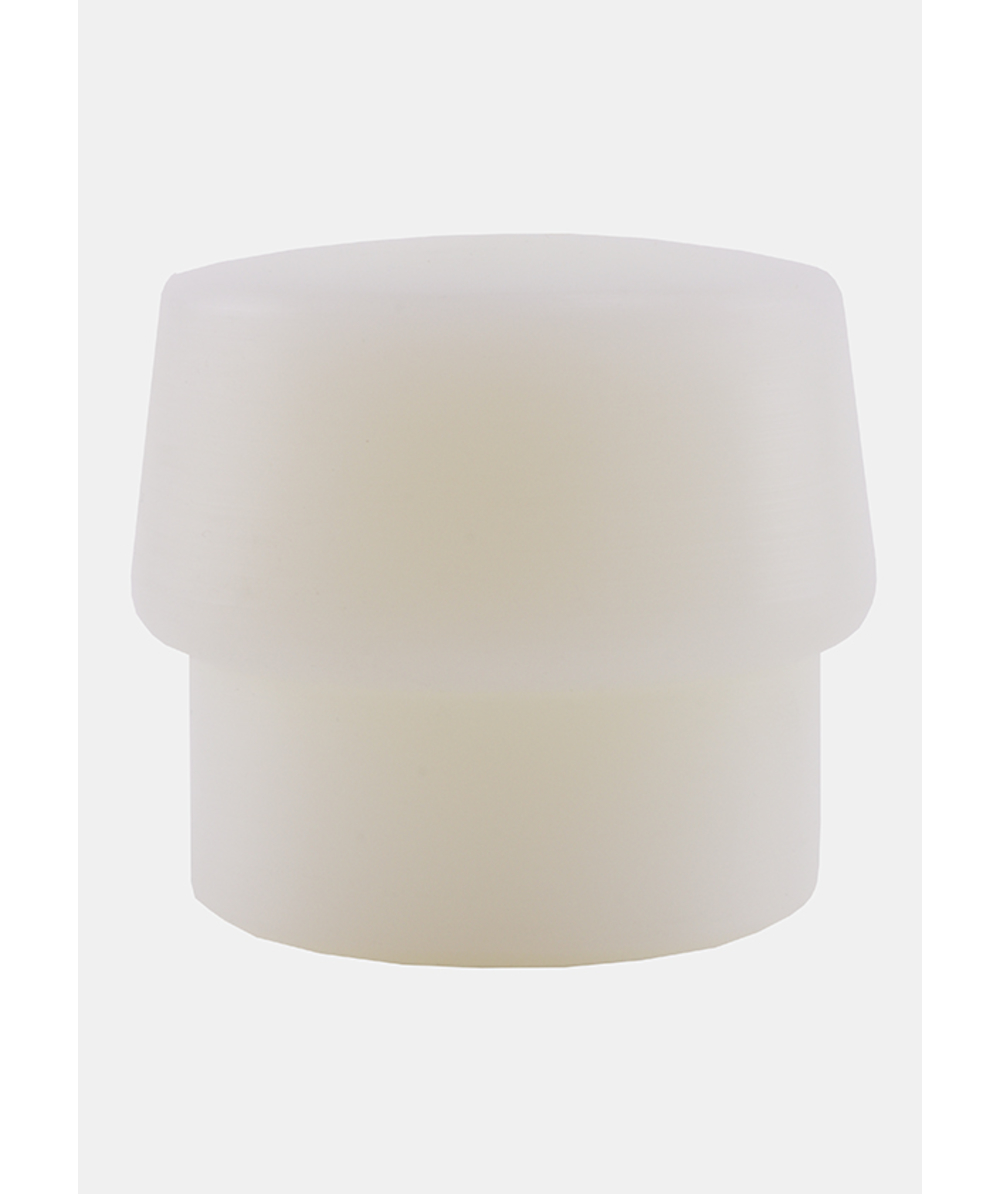 Tête de frappe de rechange nylon de Halder, blanc, convient pour le merlin de fente Simplex, XX97126-5