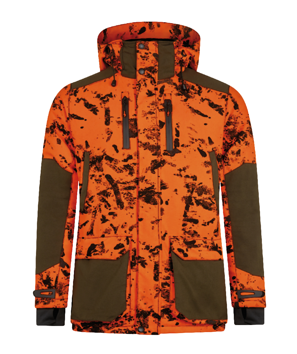 Veste de chasse Helt Shield orange de Seeland