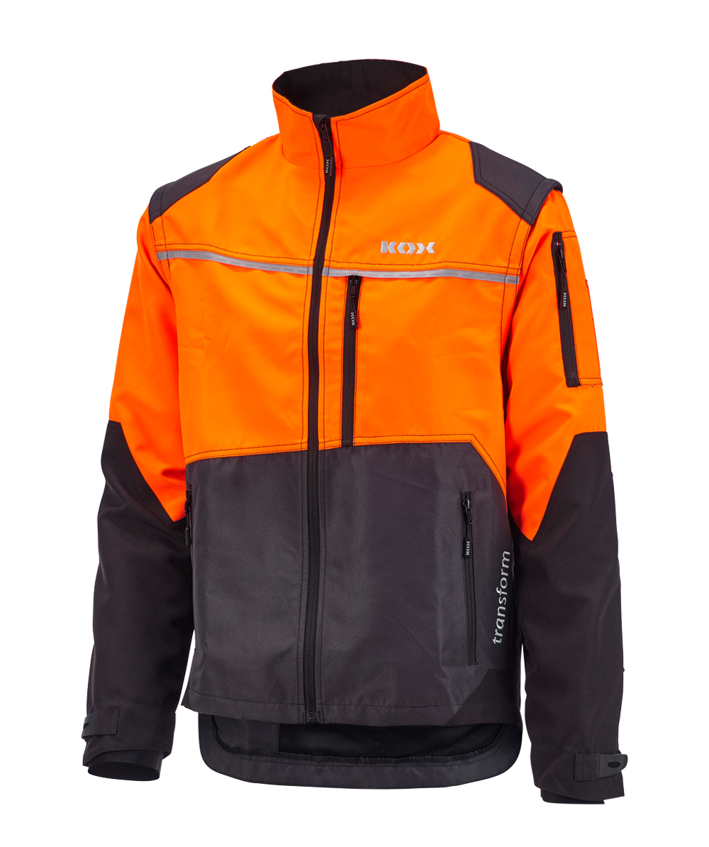 Veste forestire KOX Transform Anthracite/Orange, XX71430