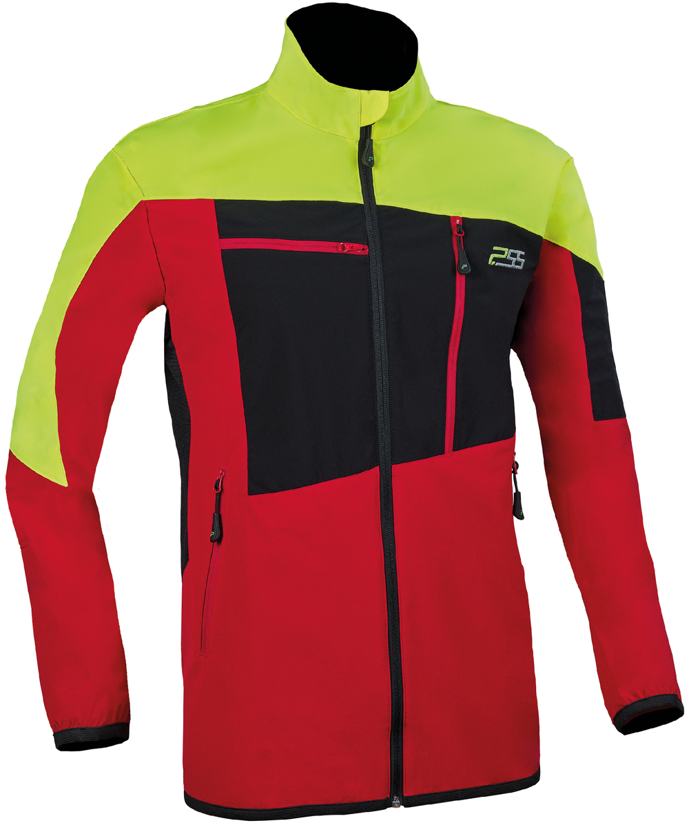 Veste thermique PSS X-treme Breeze rouge/jaune, XX76142