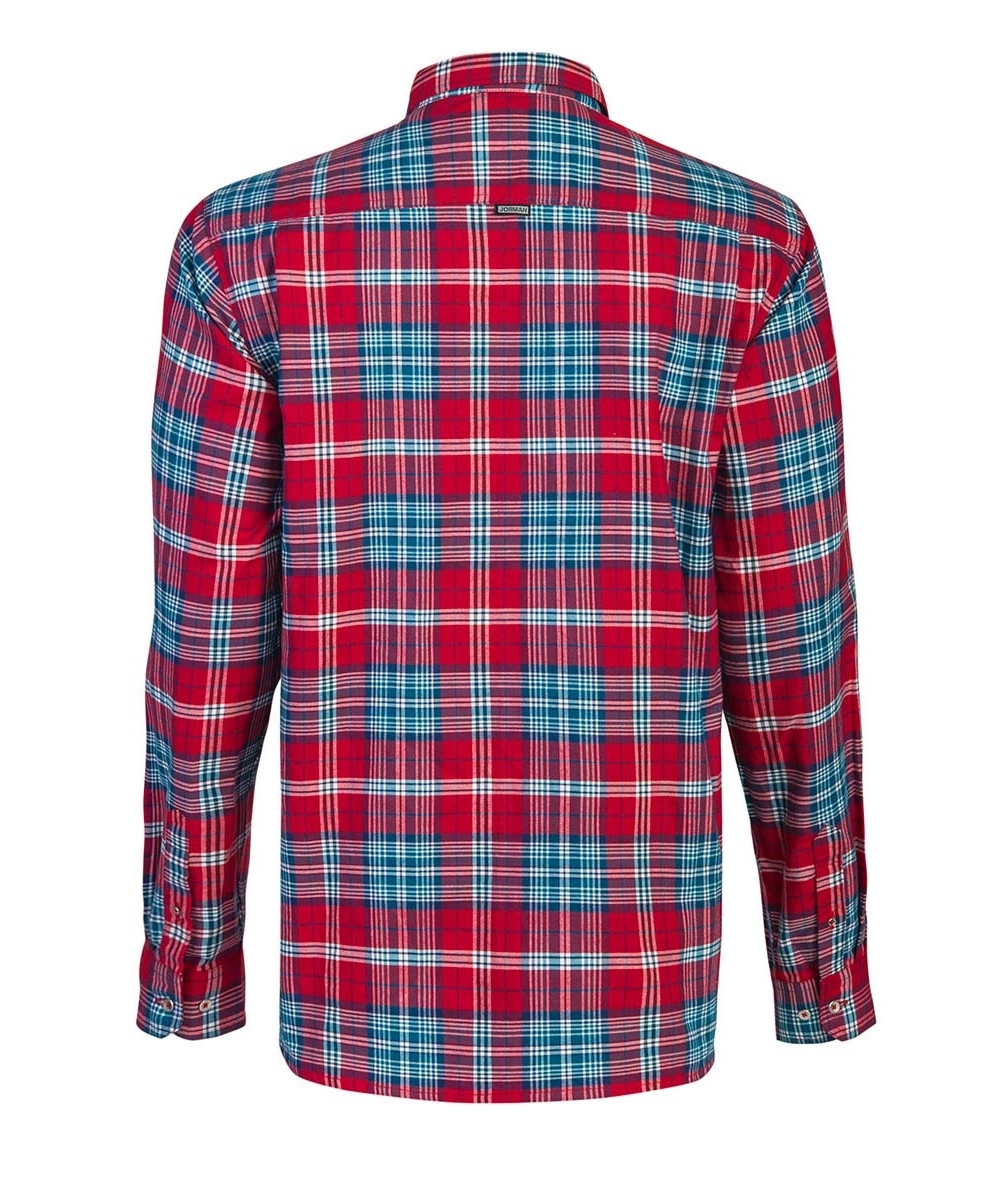 Chemise bucheron rouge best sale