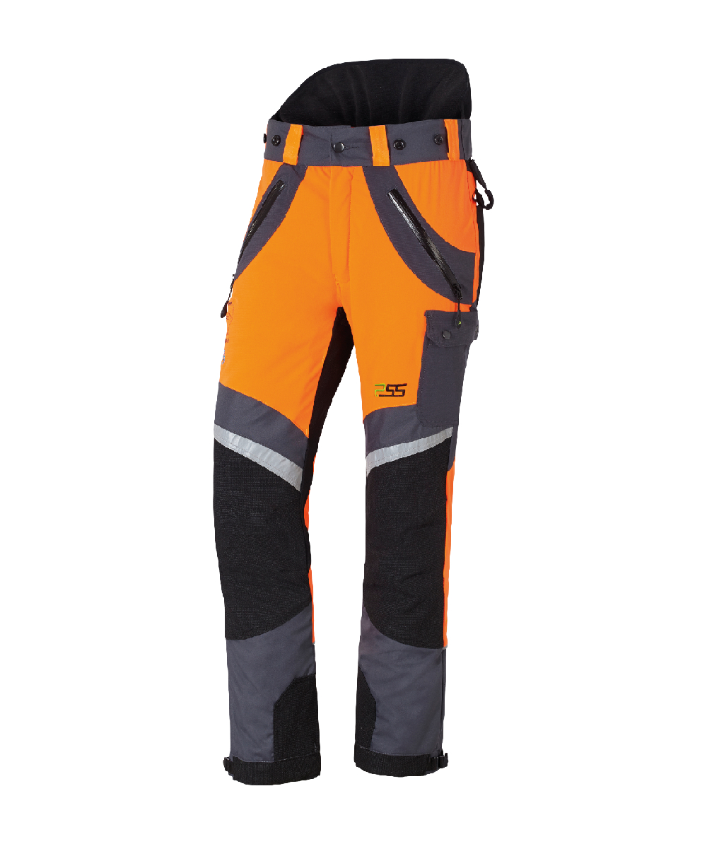 Pantalon pour le travail en forêt avec protection contre les coupures.