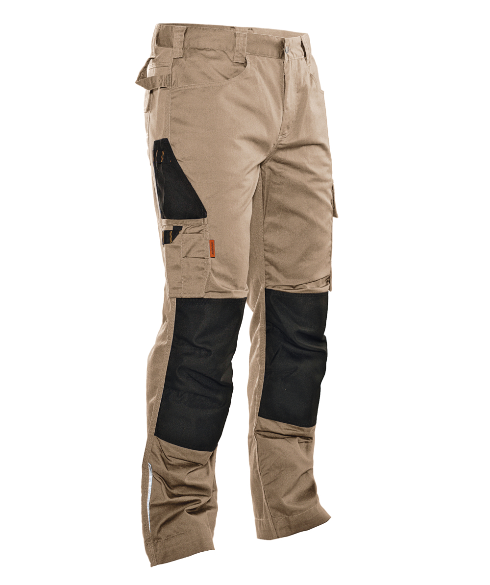 Pantalon de manutention Jobman 2321 kaki/noir, kaki/noir, XXJB2321K