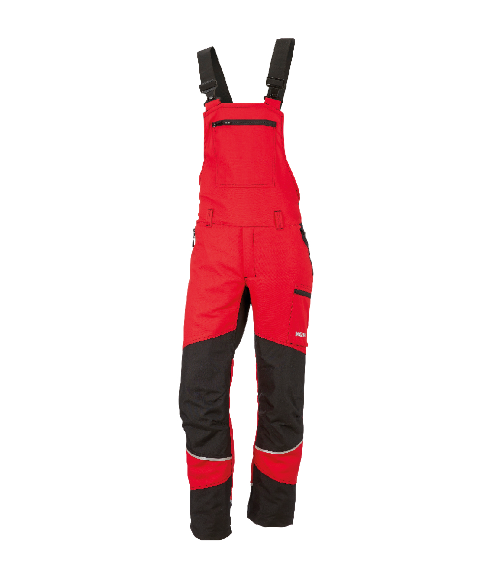 KOX Duro 2.0 salopette de protection anti-coupures rouge, rouge, XX71112