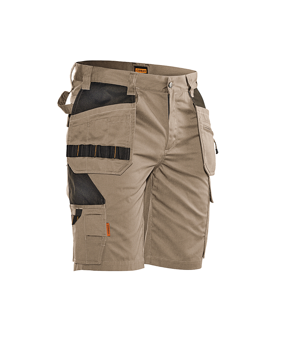 Short de travail Jobman 2722 khaki/noir, khaki/noir, XXJB2722K